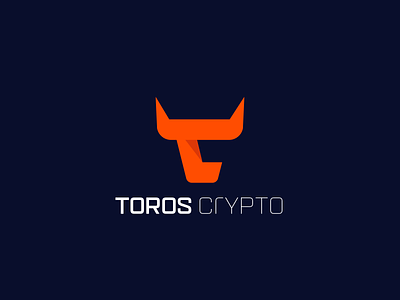 Toros Crypto brand branding crypto logo logo design logodesign logos logotype ta technical analysis
