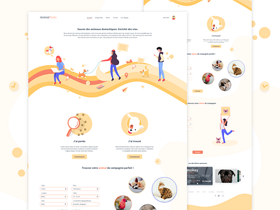 Pet Shop Landing Page