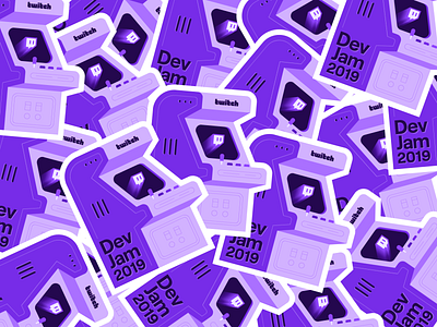 Twitch DevJam Stickers