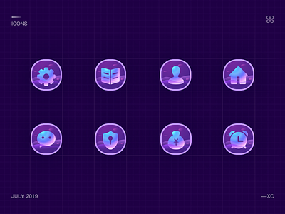 Icon exercises app design icon illustration ui ux web