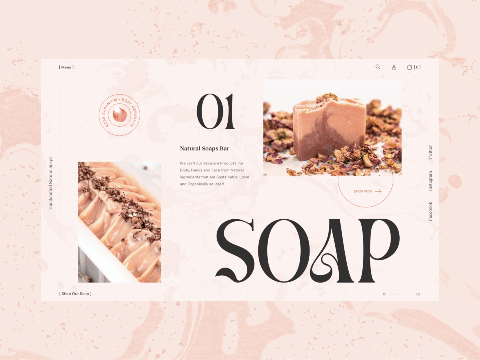 Soap Website by Biati Digital on Dribbble