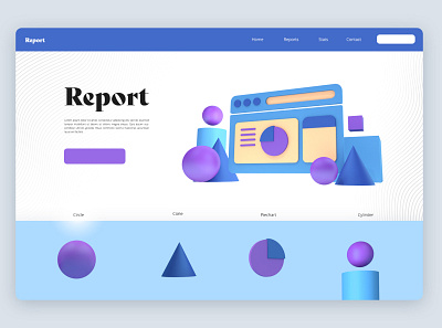 The Report design art artwork creative design designer icon illustration typography ui ux