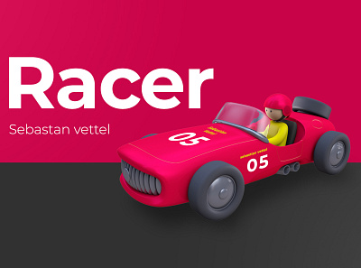 The Racer art artist artwork character creative design designer dribbble illustration ux