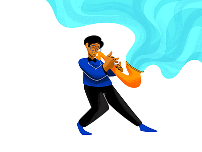 The SAX art artist artwork character creative daily design designer graphic illustration