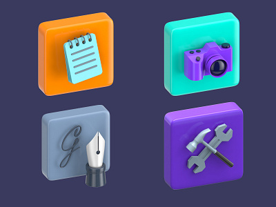 The Icon series art artwork creative design designer graphic graphic design illustration ui ux