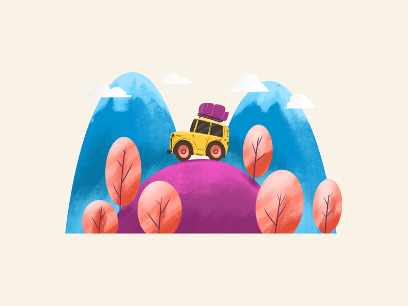 Travel creative character dribbble illustration graphic design designer design artwork artist art
