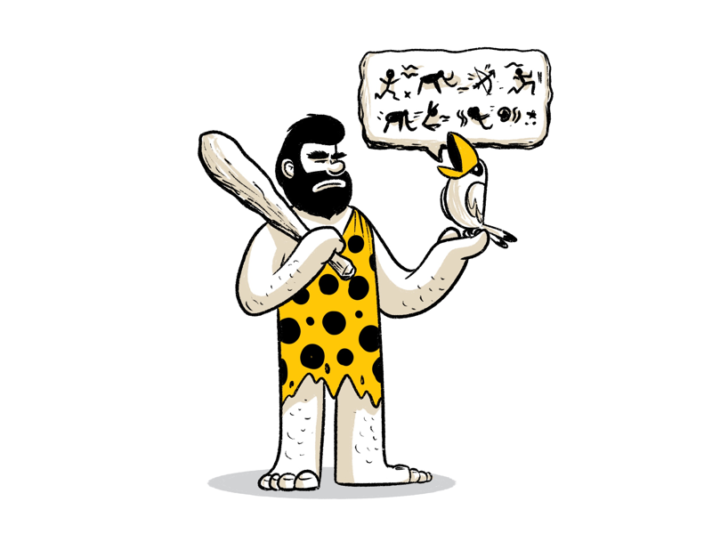 The Notification creative character dribbble illustration graphic design designer design artwork artist art