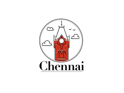 My happy place “Chennai” art artwork creative design designer dribbble graphic design illustration ipad ui vector weekly warm up