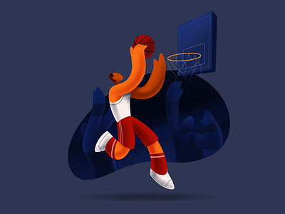 The Dunk art artist artwork character creative daily design designer graphic design illustration