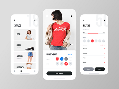 🛍️ Let's go shopping! mobile app ui ux