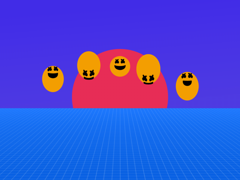 Marshmello Balls balls ball bounce marshmello marshmello balls