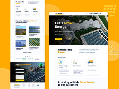 Landing Page - Solar Farm