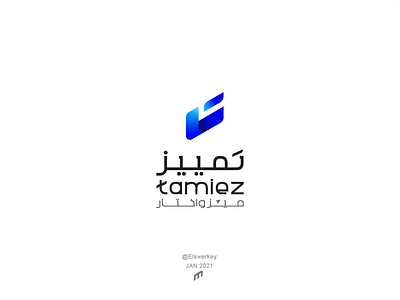 Tamiez I shopping website branding design illustrator logo design logodesign tech logos vector