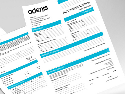 Fillable PDF Contract Forms - Adenis contract design document design fillable pdf