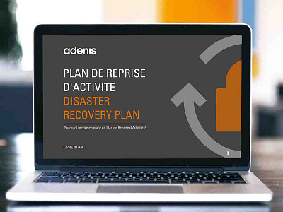 White Paper Design - Disaster Recovery Plan ebook presentation sales deck white paper