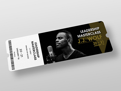 Ticket Design - Leadership Masterclass