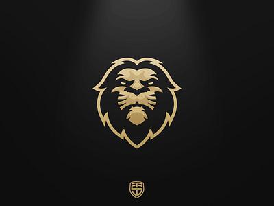 Lion | Mascot Logo brand branding cat design esports gaming gold illustrator lion logo mascot stream