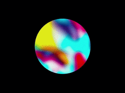 Gradient Ball after effect circle colorful gif gradient