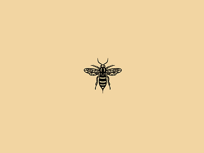Insects of the World: Bumblebee animal bee brand brand design branding bumblebee gold golden icon icons illustration illustrator insect insects lineart logo minimal nature vector yellow