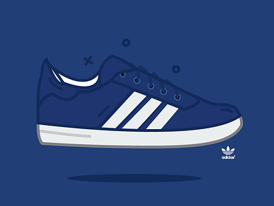 UI - Adidas Icon Animation adidas animation blue branding design graphicdesign icon iconanimation icondesign illustration shoe ui