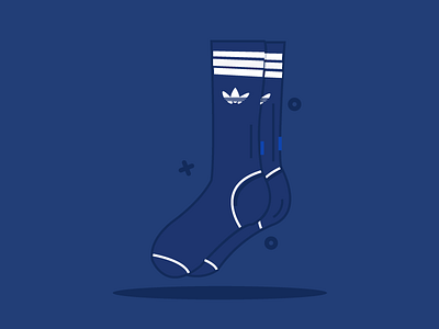 UI - Adidas Icon Animation adidas animation blue branding design graphicdesign icon iconanimation icondesign illustration socks ui