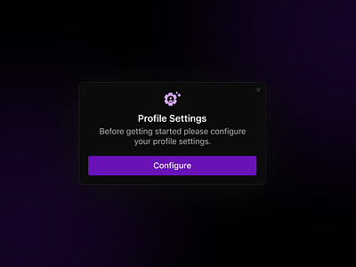 Profile Settings