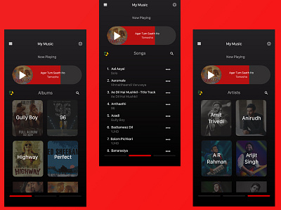 Music Player - Concept