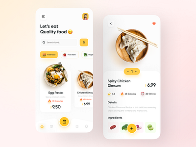 Food Delivery App. by Sajon for Fireart Studio on Dribbble