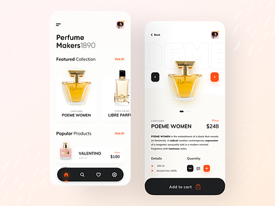 Perfume Product App.