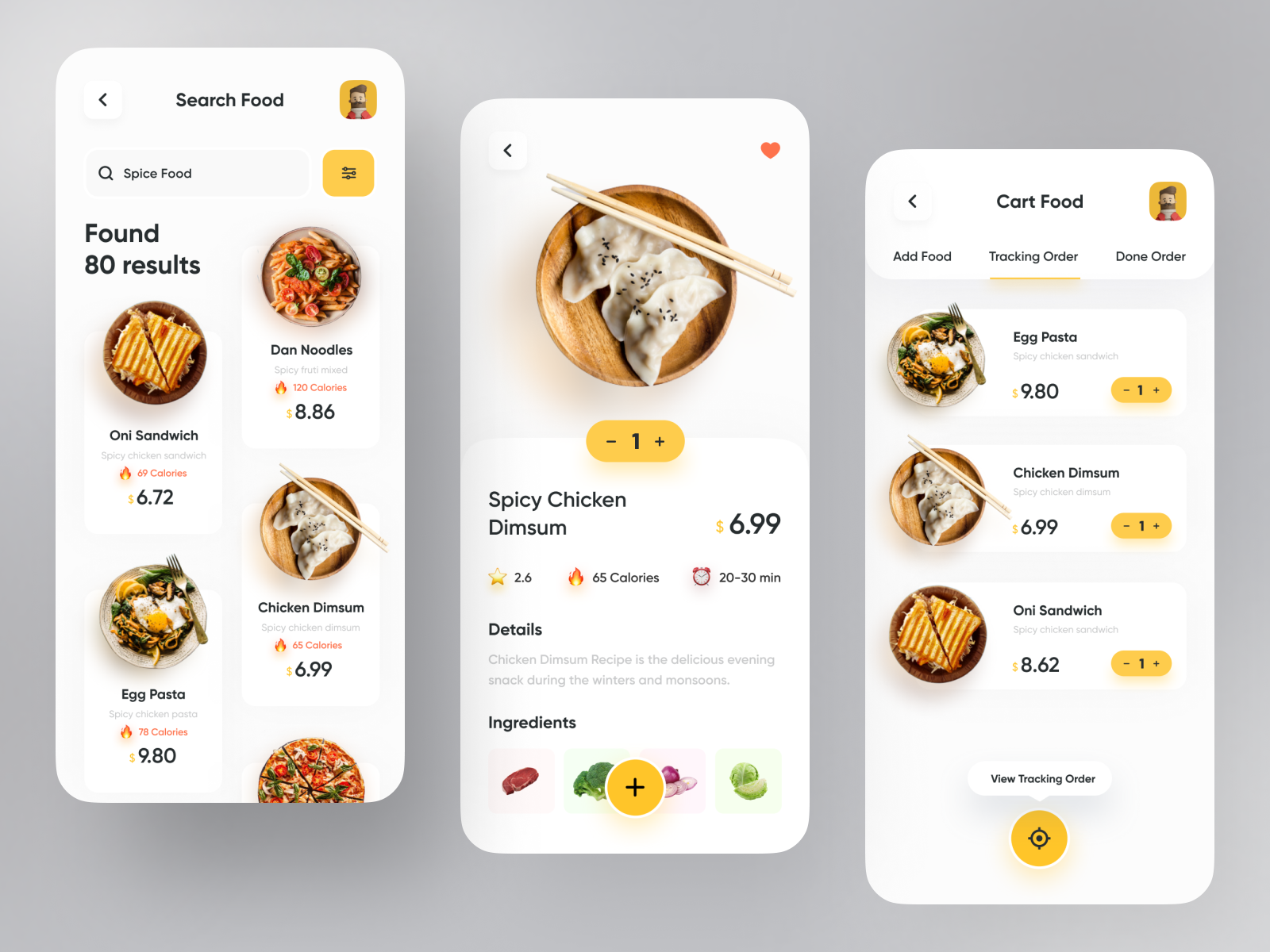 Food Delivery App by Sajon for Fireart Studio on Dribbble