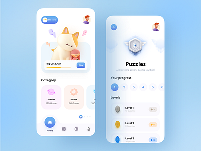 Online Gaming App designs, themes, templates and downloadable graphic  elements on Dribbble