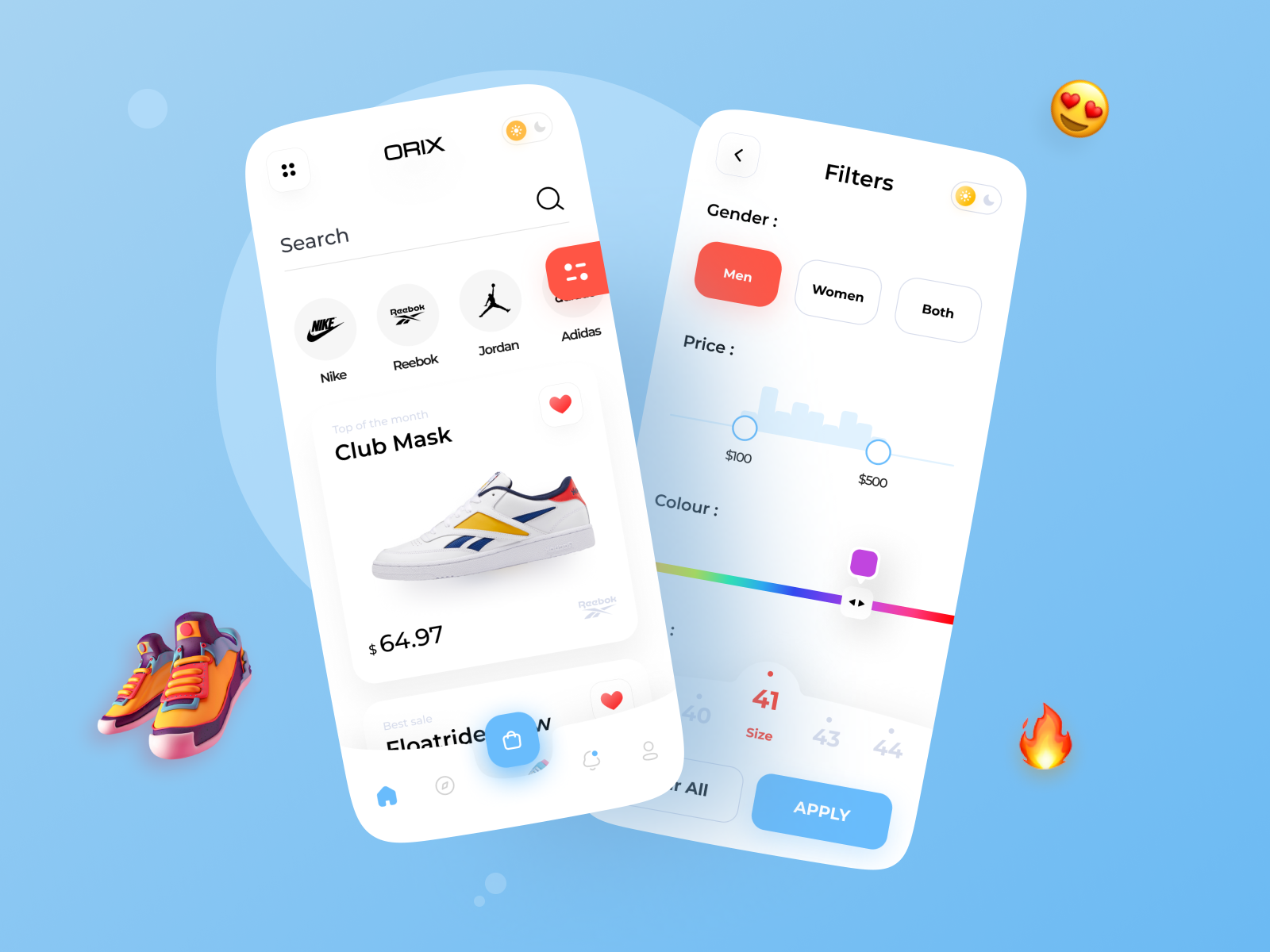 Shoe App by Sajon on Dribbble