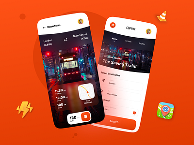 Train Ticket App app interface minimal mobile mobile app mobile apps mobile ui mobileapp mobileappdesign ticket app ticketing train ui uiux ux ux ui design