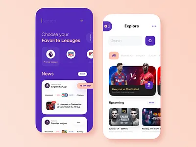 Sports News App app app design application apploitte minimal mobile mobile app mobile apps mobile ui mobile ui ux mobileapp mobileappdesign mobileapplication mobileapps news app sports ui ux ux ui design