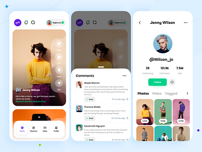 Social Media App By Sajon For Orix Creative On Dribbble