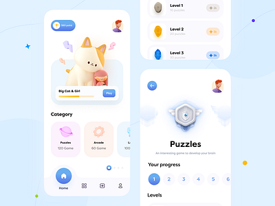 Minigame designs, themes, templates and downloadable graphic elements on  Dribbble