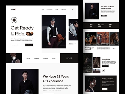 Horsey Web Landing Page