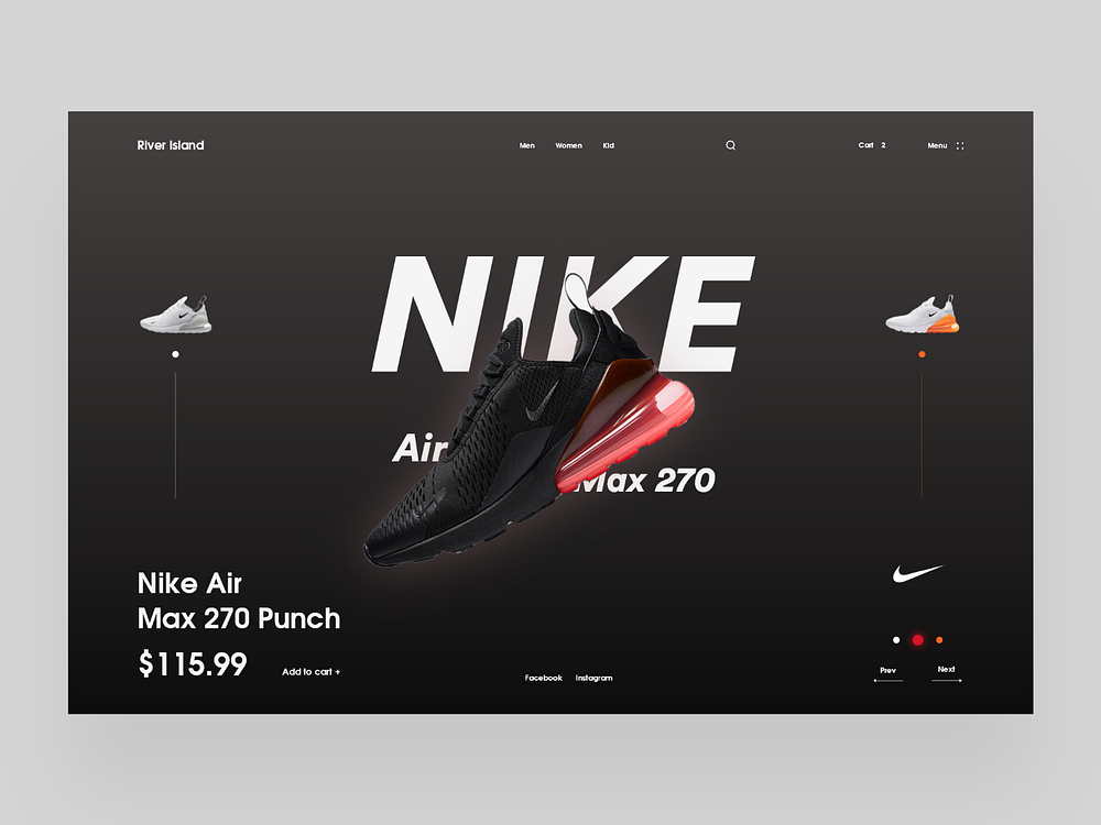 Nike Air Max 270 by Sajon on Dribbble