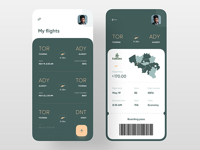 Boarding Pass App