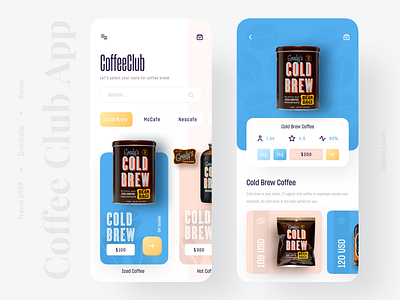 Coffee Club App