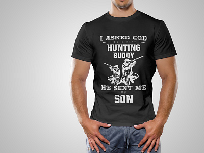 Hunting T-Shirt Design apparel god gift hunting hunting hunting tee hunting tshirt shirt tee tee design tshirt