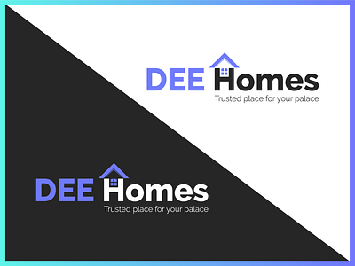 Dee Homes | Real Estate Logo | Logo Design | Graphic Design brand brand identity branding design graphic design illustration logo logo design logodesign real estate real estate logo vector