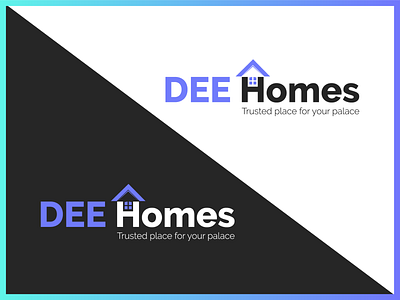 Dee Homes | Real Estate Logo | Logo Design | Graphic Design