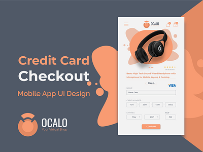 Credit Card Checkout | E-Commerce Mobile App Ui Design