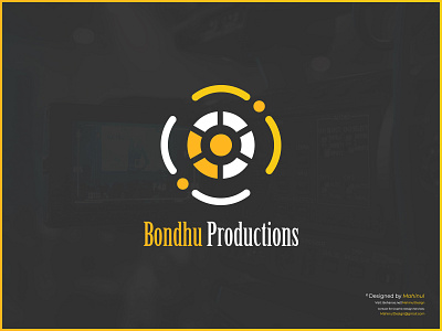 Bondhu Productions - Video Production Company Logo Design