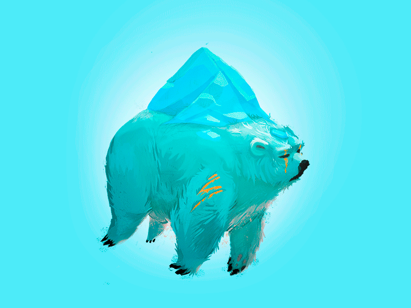 Ice Bear bear bear illustration nature