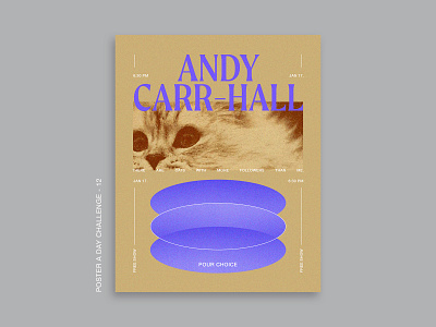 Andy Carr-Hall Poster - 12. Poster a Day Challenge