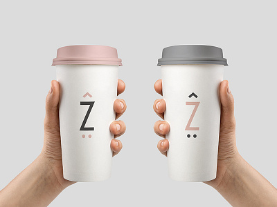 Coffee Cups brand coffee cup design graphic identity packaging