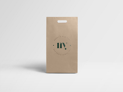 Shop Bag Harry's NY Bar branding design graphic graphicdesign identity logotype packaging