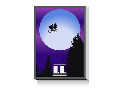 Phone Home design flat illustration lo fi movies popculture vector